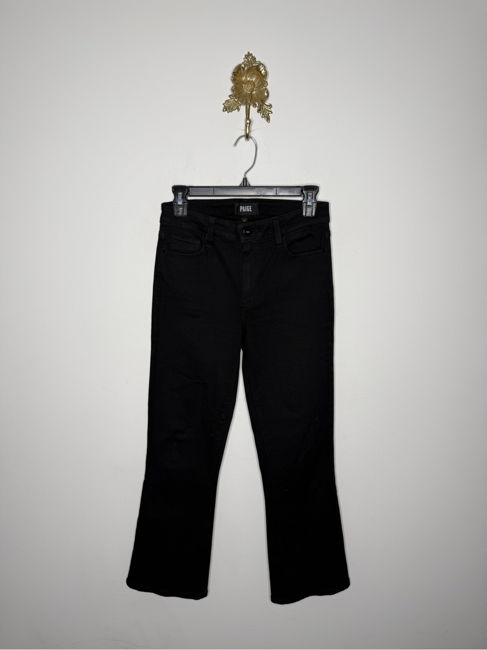 Paige Colette Crop Flare Jeans 27